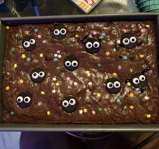 soot sprite brownies